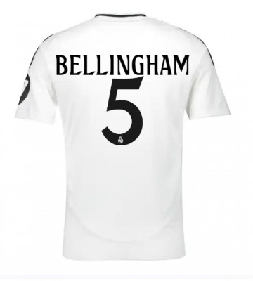 Real Madrid Jude Bellingham #5 Hjemmebanetrøje 2024-25 Kort ærmer